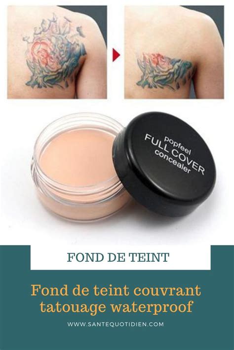 Fond De Teint Couvrant Tatouage Waterproof